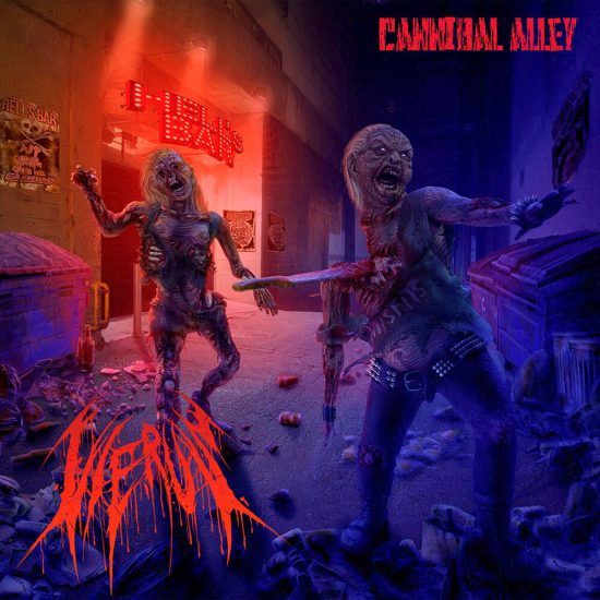 Cannibal Alley, EP by Vierus - Album art