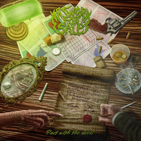 Pact with the devil metal album artwork